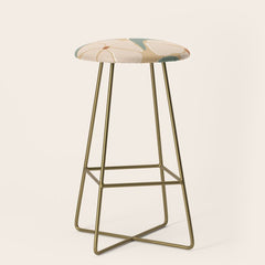 70s big flower botanical land 2 Stool