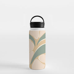 70s big flower botanical land 2 Water Bottle