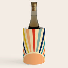 60s retro sun Wine Chiller