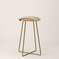 60s retro sun Stool