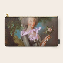 Champagne Diet' Marie Antoinette Carry All Pouch