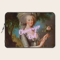 Champagne Diet' Marie Antoinette Laptop Sleeve