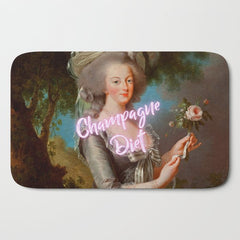 Champagne Diet' Marie Antoinette Bath Mat