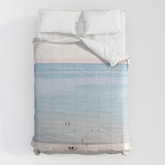 A Day at The Beach #society6 #decor #buyart Comforter