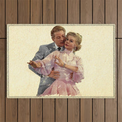 ...While You're Dancing Outdoor Rug