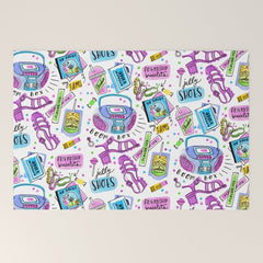 90s Summer Welcome Mat