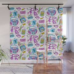 90s Summer Wall Mural