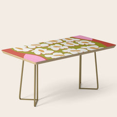 70's retro Bloom Coffee Table