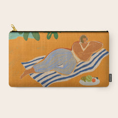 A Day At The Beach Carry All Pouch