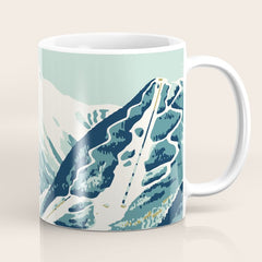 2021 Ski Stowe Vermont Vintage Poster Coffee Mug