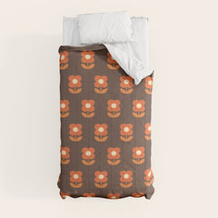 70s Flower Pattern #1 Comforter