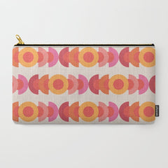 70's pattern no1 Carry All Pouch