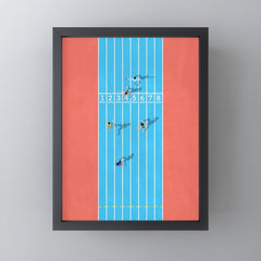 100m Mini Art Print