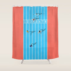 100m Shower Curtain