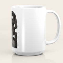 Boulder' Mid Century Modern Fun Abstract Shapes Coffee Mug