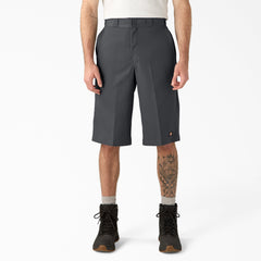 Loose Fit Multi-Use Pocket Work Shorts, 15"
