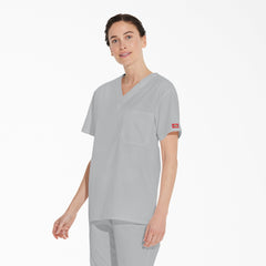 Unisex EDS Signature V-Neck Scrub Top