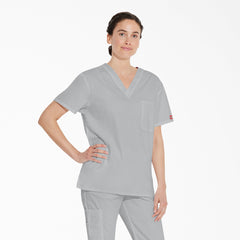 Unisex EDS Signature V-Neck Scrub Top