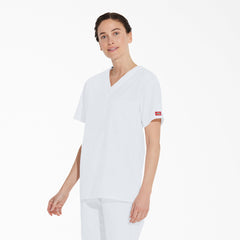 Unisex EDS Signature V-Neck Scrub Top