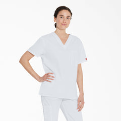 Unisex EDS Signature V-Neck Scrub Top