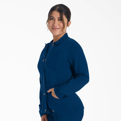 Women's EDS NXT Zip Front Scrub Jacket