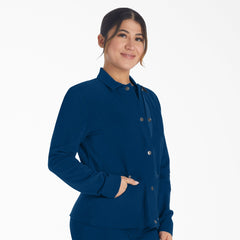 Women's EDS NXT Zip Front Scrub Jacket