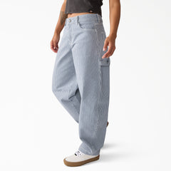 Women's Hickory Loose Straight Carpenter Pants