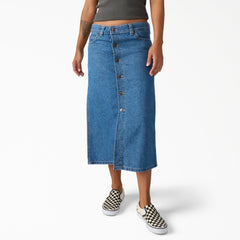 Women's Midi Denim Skirt
