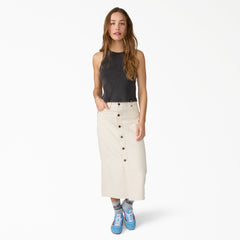 Women's Midi Denim Skirt