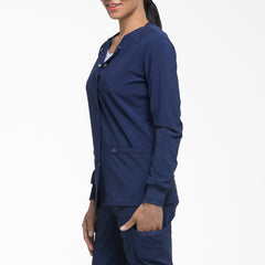 Women's EDS Essentials Snap Front Scrub Jacket