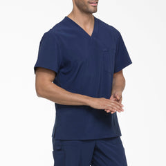 Men's EDS Essentials V-Neck Scrub Top