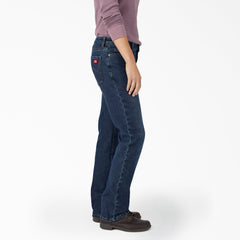 Women's Lined Relaxed Fit Jeans