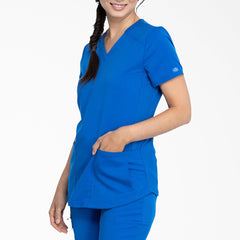 Women's Balance V-Neck Scrub Top