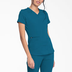 Women's Balance V-Neck Scrub Top