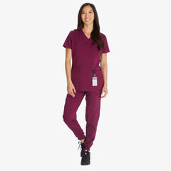 Women's Balance V-Neck Scrub Top