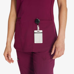 Women's Balance V-Neck Scrub Top