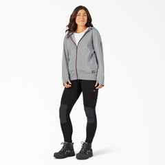 Women's Performance Workwear Full Zip Fleece Hoodie