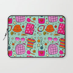 90's Things Print Laptop Sleeve