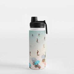A Day At The Beach Water Bottle