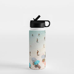 A Day At The Beach Water Bottle
