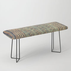 18th Century Indian Tree Textile Digital Art Painting Bench