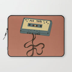 80s Vintage Cassette Mixed Tape Laptop Sleeve
