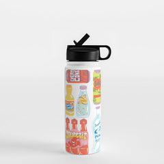 90s Drinks Water Bottle