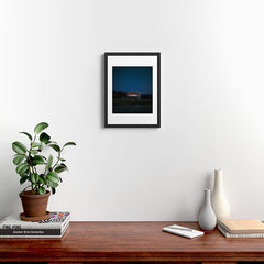 "sundown" Framed Art Print