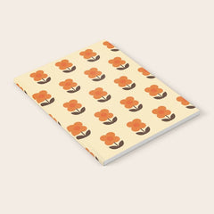 70s Flower Pattern #2 Notebook