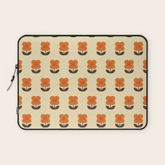 70s Flower Pattern #2 Laptop Sleeve