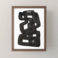 Boulder' Mid Century Modern Fun Abstract Shapes Mini Art Print