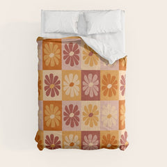 70's Daisy Bloom Comforter