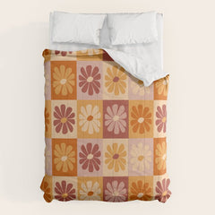 70's Daisy Bloom Comforter