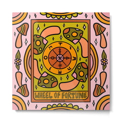 10. Wheel of Fortune Mushroom Metal Print